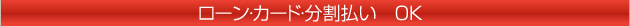 ローン・カード・分割払い OK